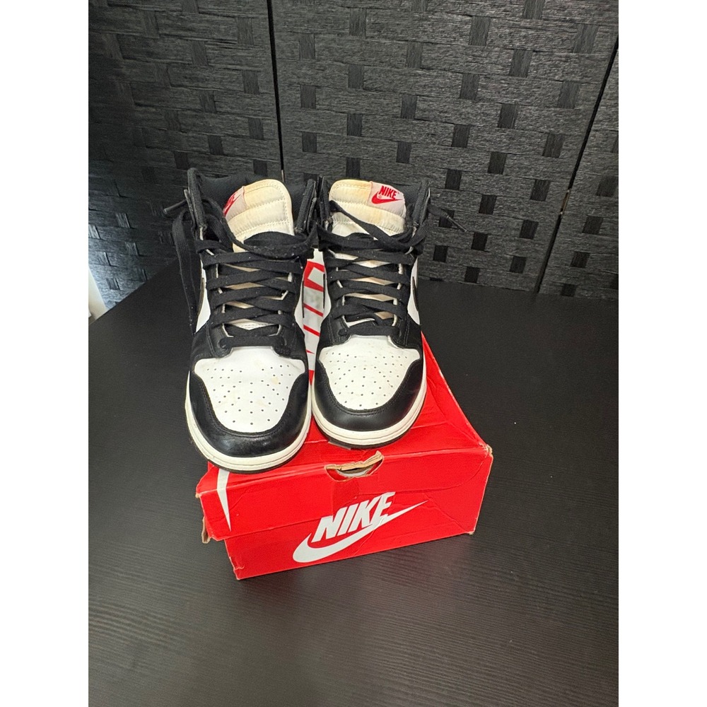 Nike Dunk High "Panda" sneakers, Size 7.5 men's
